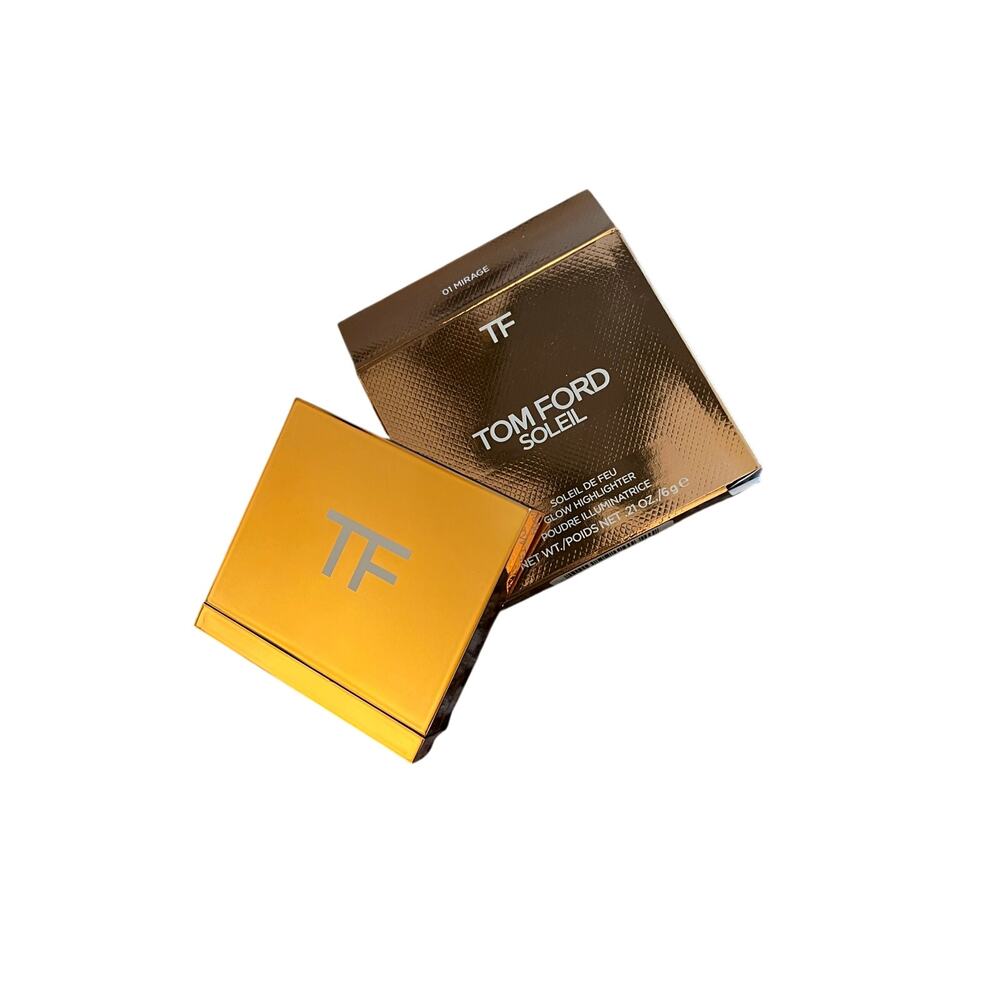 Tom Ford Soleil de Feu Glow Highlighter 01 Mirage 0.21oz New w/ Box & Pouch
